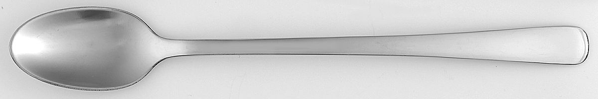 Peer I (STAINLESS) Iced Tea Spoon by Oneida Silver-1