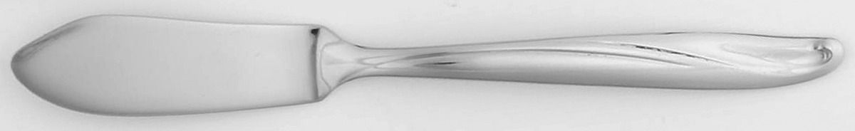 OHS29G (STAINLESS) Flat Handle Master Butter Knife by Oneida Silver-1