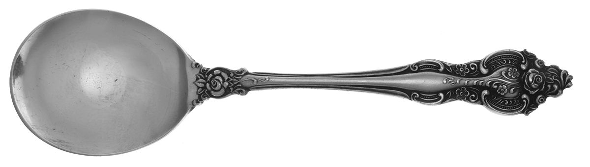 OHS64 (STAINLESS) Solid Smooth Casserole Spoon by Oneida Silver-1