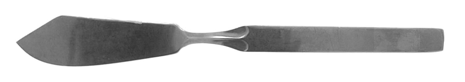 OHS90 (STAINLESS) Flat Handle Master Butter Knife by Oneida Silver-1
