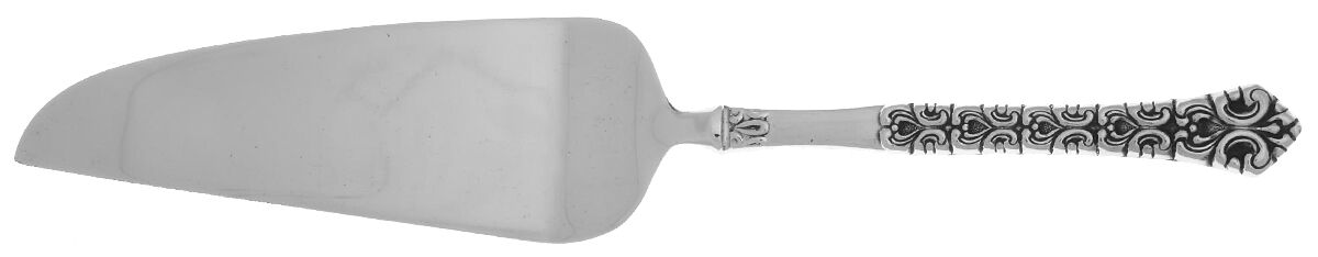 Old Baroque (Stainless) Pie and Cake Server with Stainless Blade HC by Oneida Silver-1