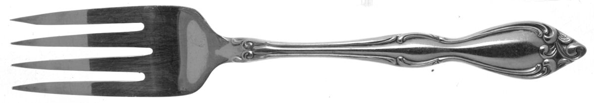 Old South II (Silverplate, 1949) Individual Salad Fork by Oneida Silver-1