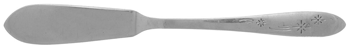 Old Winter (Stainless, Wm Rog) Flat Handle Master Butter Knife by Oneida Silver-1