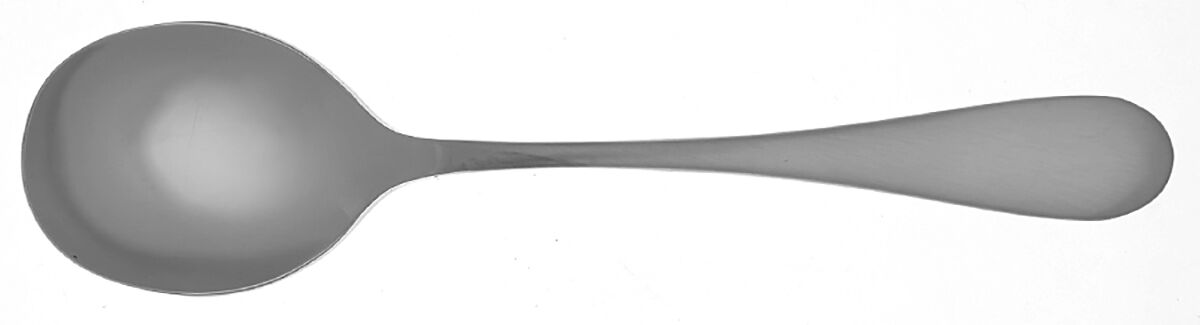 Omni (Stainless) Round Bowl Soup Spoon (Cream Soup) HC by Oneida Silver-1