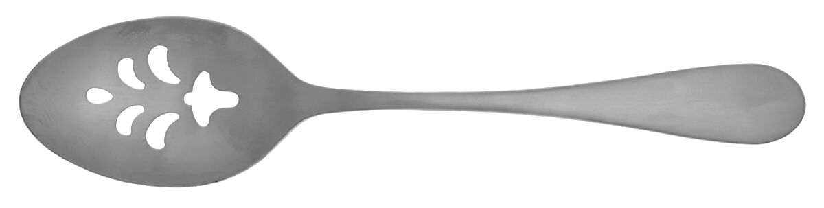 Omni (Stainless) Pierced Tablespoon (Serving Spoon) HC by Oneida Silver-1