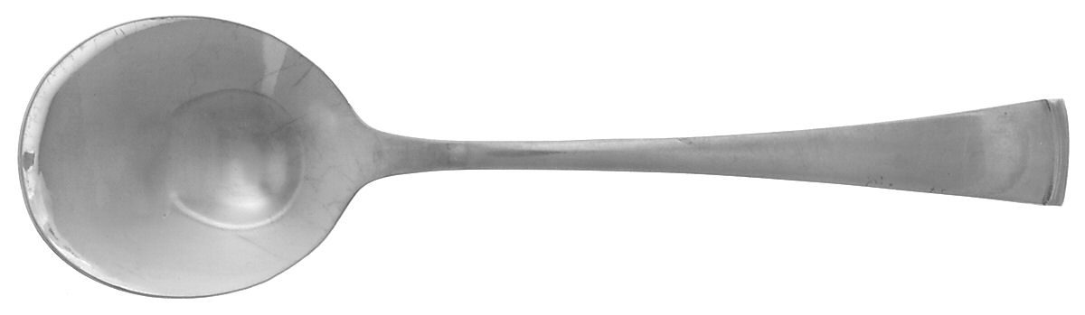 Ontario (Stainless) Round Bowl Soup Spoon (Cream Soup) by Oneida Silver-1