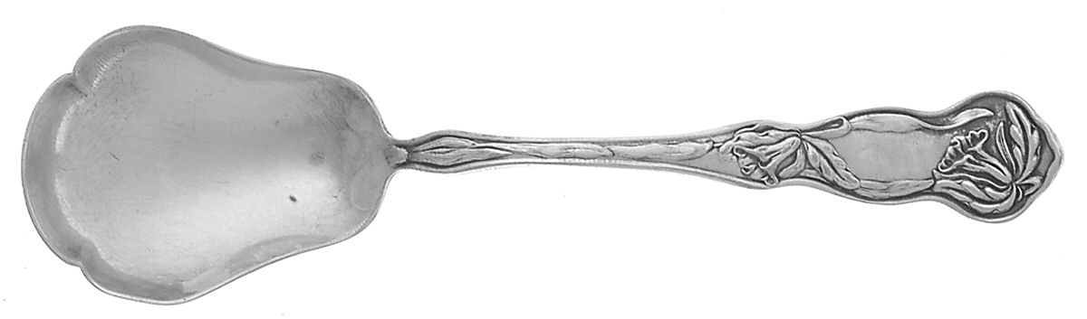 Orchid (Silverplate, 1903) Sugar Spoon by Oneida Silver-1
