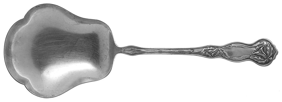 Orchid (Silverplate, 1903) Solid Smooth Casserole Spoon by Oneida Silver-1
