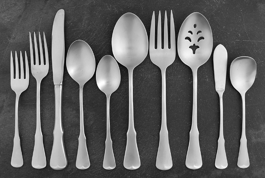 Patrick Henry (Stainless) 45 Piece Starter Set by Oneida Silver-1