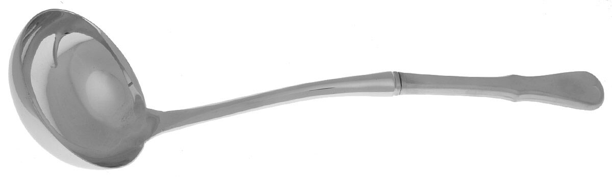 Patrick Henry (Stainless) Soup Ladle with Stainless Bowl HC by Oneida Silver-1