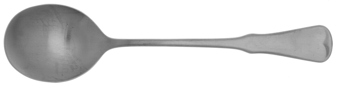 Patrick Henry (Stainless) Round Bowl Soup Spoon (Cream Soup) HC by Oneida Silver-1