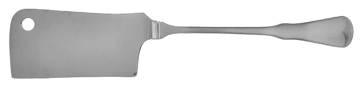 Patrick Henry (Stainless) Cheese Cleaver with Stainless Blade HC by Oneida Silver-1