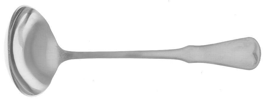 Patrick Henry (Stainless) Solid Gravy Ladle by Oneida Silver-1