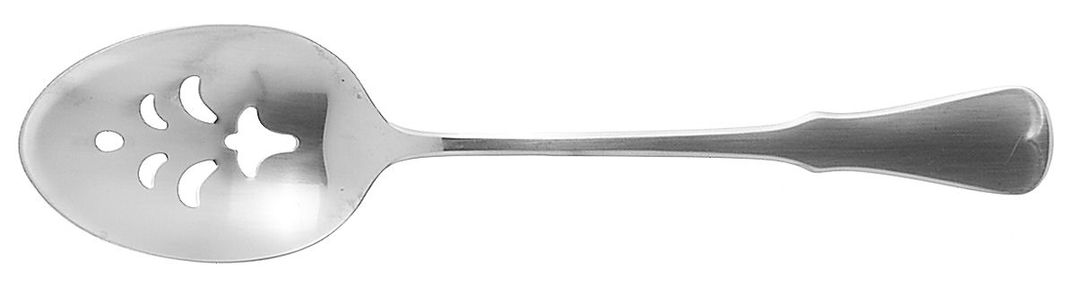 Patrick Henry (Stainless) Pierced Tablespoon (Serving Spoon) by Oneida Silver-1