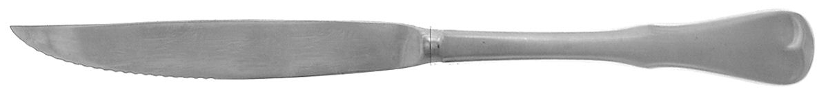 Patrick Henry (Stainless) Individual Steak Knife Hollow Handle Serrate Blade by Oneida Silver-1