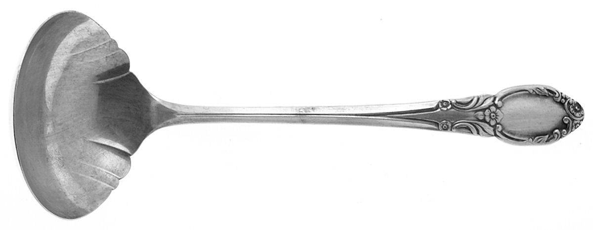 Park Lane-Chatelaine-Dowry (Silverplate) Solid Gravy Ladle by Oneida Silver-1
