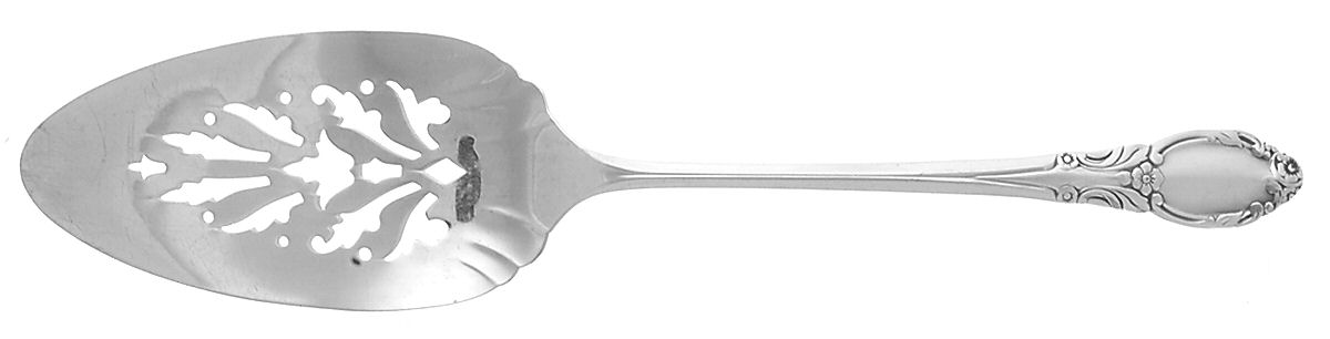Park Lane-Chatelaine-Dowry (Silverplate) Solid Pierced Pie Server by Oneida Silver-1