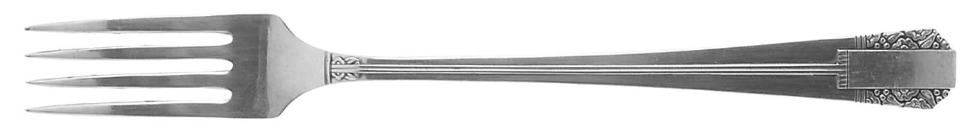 Park Lane (Silverplate, 1936) Grille Fork (Viande) by Oneida Silver-1