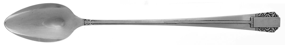 Park Lane (Silverplate, 1936) Iced Tea Spoon by Oneida Silver-1