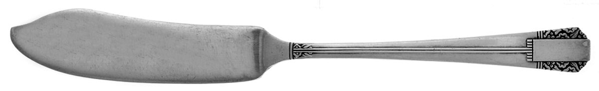 Park Lane (Silverplate, 1936) Flat Handle Master Butter Knife by Oneida Silver-1