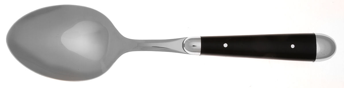Palette-Black (Stainless) Tablespoon (Serving Spoon) by Oneida Silver-1