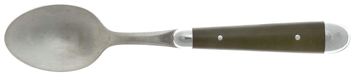 Palette-Black (Stainless) Place/Oval Soup Spoon by Oneida Silver-1