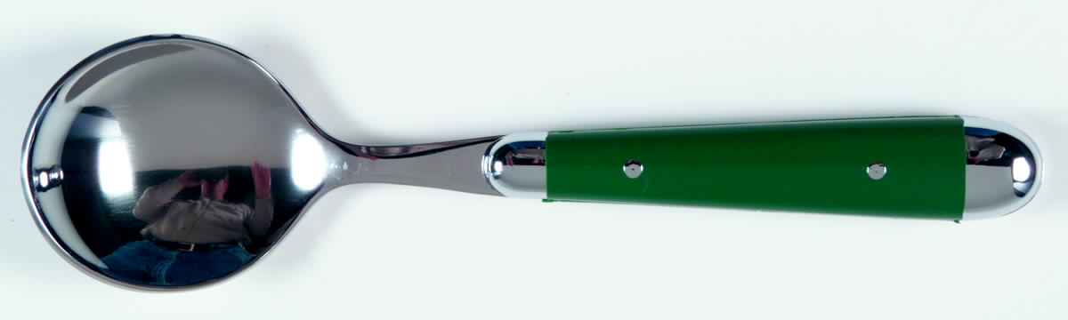 Palette-Hunter Green (Stainless) Sugar Spoon by Oneida Silver-1