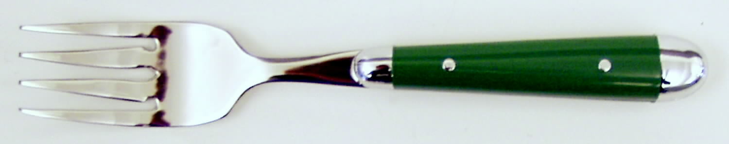 Palette-Hunter Green (Stainless) Individual Salad Fork by Oneida Silver-1