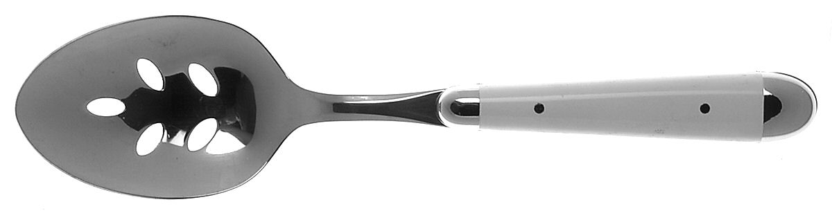 Palette-White (Stainless) Pierced Tablespoon (Serving Spoon) by Oneida Silver-1