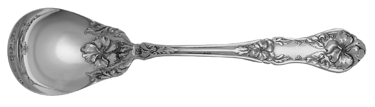 Pansy (Silverplate, 1914) Sugar Spoon by Oneida Silver-1