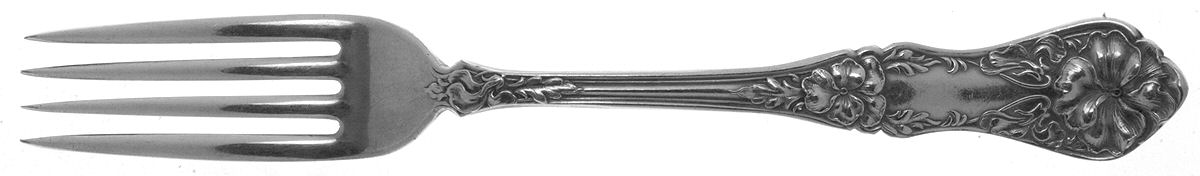 Pansy (Silverplate, 1914) Youth Fork by Oneida Silver-1