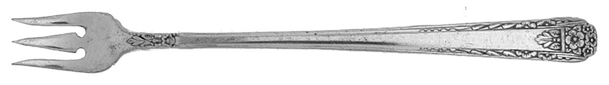 Pandora (Silverplate, 1938) Cocktail/Seafood Fork by Oneida Silver-1