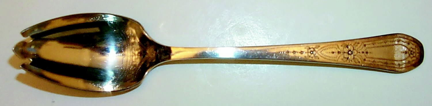 Paul Revere (Silverplate, 1927) Ice Cream Fork by Oneida Silver-1