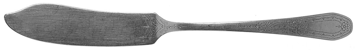 Paul Revere (Silverplate, 1927) Flat Handle Master Butter Knife by Oneida Silver-1