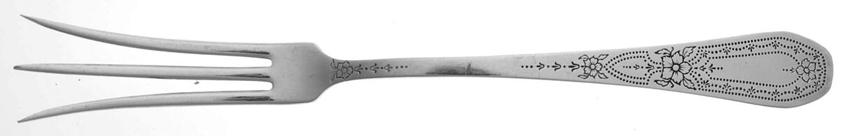 Paul Revere (Silverplate, 1927) Lemon Fork by Oneida Silver-1