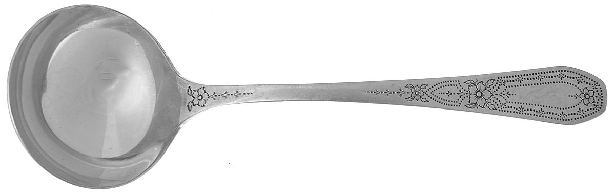 Paul Revere (Silverplate, 1927) Round Bowl Soup Spoon (Bouillon) by Oneida Silver-1