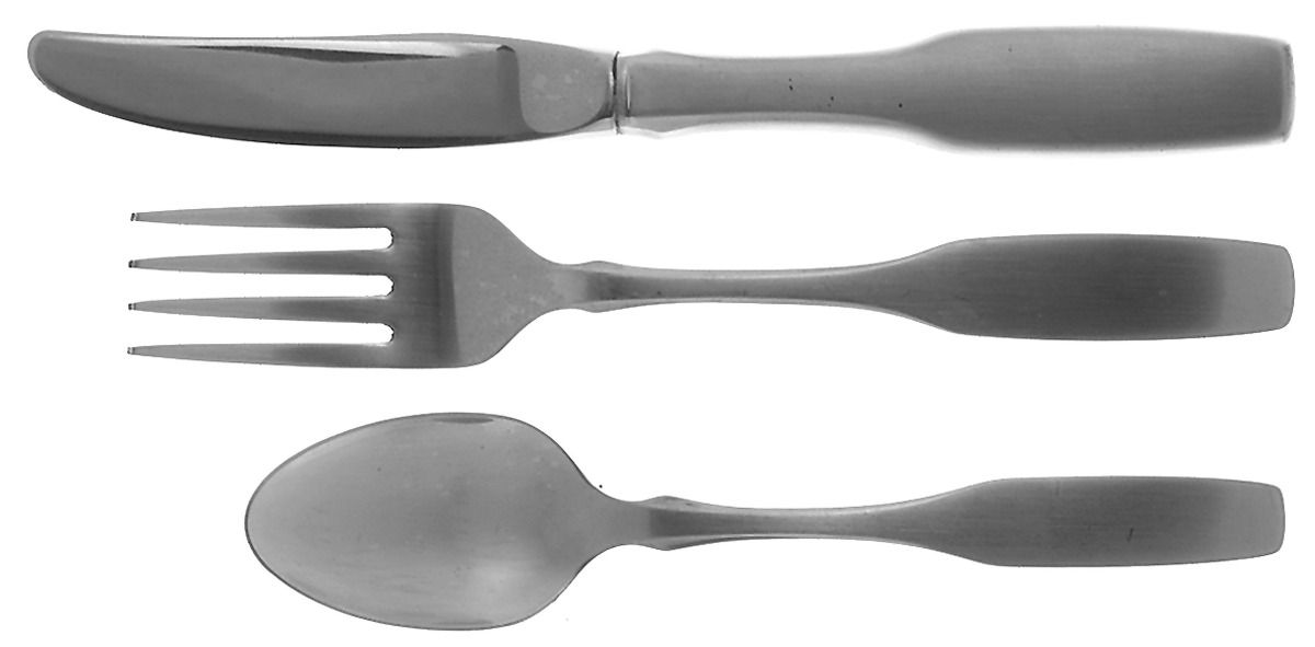 Paul Revere (Stainless) 3 Piece Youth Set (Knife, Fork & Spoon) by Oneida Silver-1