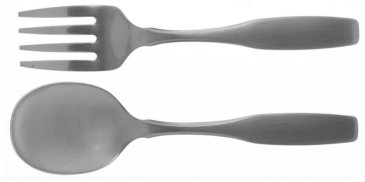 Paul Revere (Stainless) 2 Pc Baby Set (BF, BS) by Oneida Silver-1