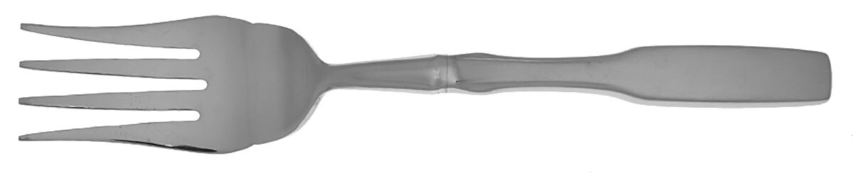 Paul Revere (Stainless) Cold Meat Fork Large, Stainless Tines HC by Oneida Silver-1