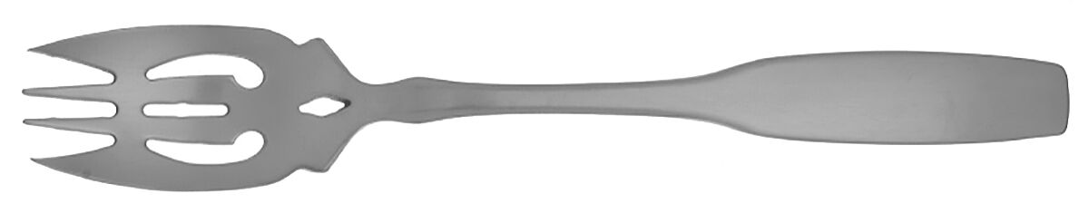 Paul Revere (Stainless) Fish/Salad Fork Individual Large HC by Oneida Silver-1