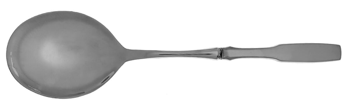 Paul Revere (Stainless) Casserole Spoon with Smooth Stainless Bowl HC by Oneida Silver-1