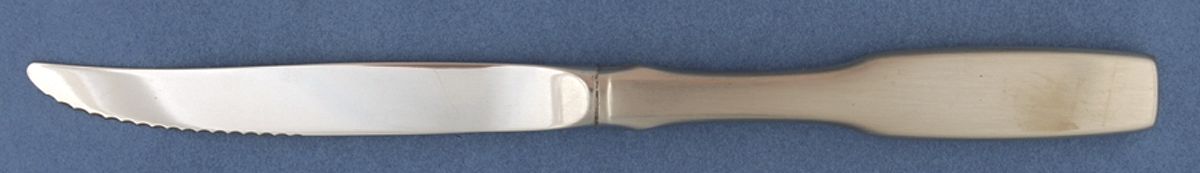 Paul Revere (Stainless) Individual Steak Knife Hollow Handle Serrate Blade by Oneida Silver-1