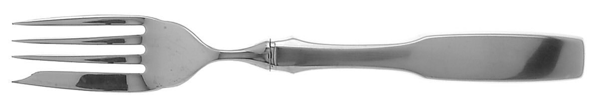 Paul Revere (Stainless) Individual Hollow Fish Fork, Stainless Tines by Oneida Silver-1