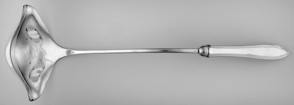 Patrician (Silverplate, 1914) Punch Ladle with Double Lipped Bowl by Oneida Silver-1