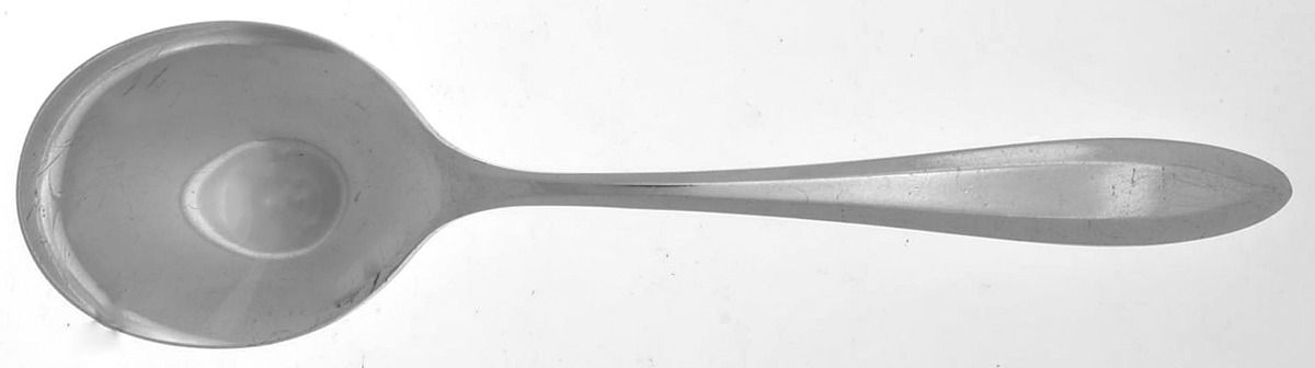 Patrician (Silverplate, 1914) Round Bowl Soup Spoon (Cream Soup) by Oneida Silver-1