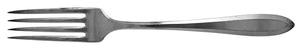 Patrician (Silverplate, 1914) Fork by Oneida Silver-1