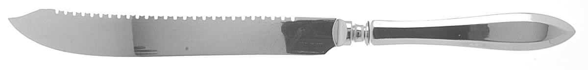 Patrician (Silverplate, 1914) Bread Knife with Silverplate Blade by Oneida Silver-1