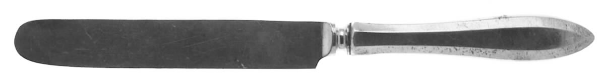 Patrician (Silverplate, 1914) Blunt Hollow Knife with Bolster by Oneida Silver-1