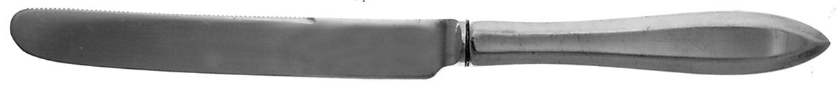 Patrician (Silverplate, 1914) Orange Knife with Silverplate Blade by Oneida Silver-1