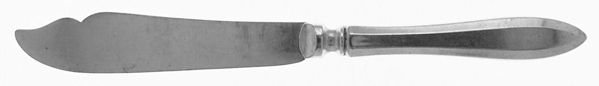 Patrician (Silverplate, 1914) Individual Fish Knife with Silverplate Blade by Oneida Silver-1